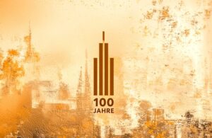 brown brand logo "100 JAHRE", warm beige-gold background --chaos 50 --ar 16:9 --raw --sref https://s.mj.run/LYJK68F9TTc https://s.mj.run/TG8fgjtkEyA --profile coxxgie --stylize 350 --weird 255 --v 8 Job ID: ce0c9c51-1526-420a-ad56-3b84b223b97b