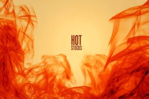 brown brand logo "HOT STOCKS", warm beige-gold background with orange-red fire tongues --chaos 50 --ar 16:9 --raw --sref https://s.mj.run/LYJK68F9TTc https://s.mj.run/ugkoHFMl-bc --profile coxxgie --stylize 350 --weird 255 --v 8 Job ID: 99a72869-3b28-429a-8779-d29224239359