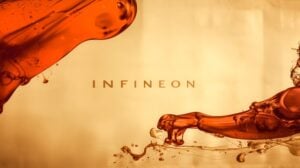 brown logo "INFINEON", warm beige-gold background with orange-red fire tongues --chaos 50 --ar 16:9 --raw --sref https://s.mj.run/LYJK68F9TTc https://s.mj.run/TG8fgjtkEyA --profile coxxgie --stylize 350 --weird 255 --v 8.0 Job ID: 2eaeb98e-03df-41bd-b145-a4a73a327a21