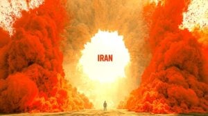 centered brown "IRAN", warm beige-gold background with orange-red silk dust --chaos 50 --ar 16:9 --raw --sref https://s.mj.run/LYJK68F9TTc https://s.mj.run/TG8fgjtkEyA --profile sqsmcwf --stylize 350 --weird 255 --v 8.1 Job ID: 35be3ba7-cc00-4e3b-9aac-3755df7733e8